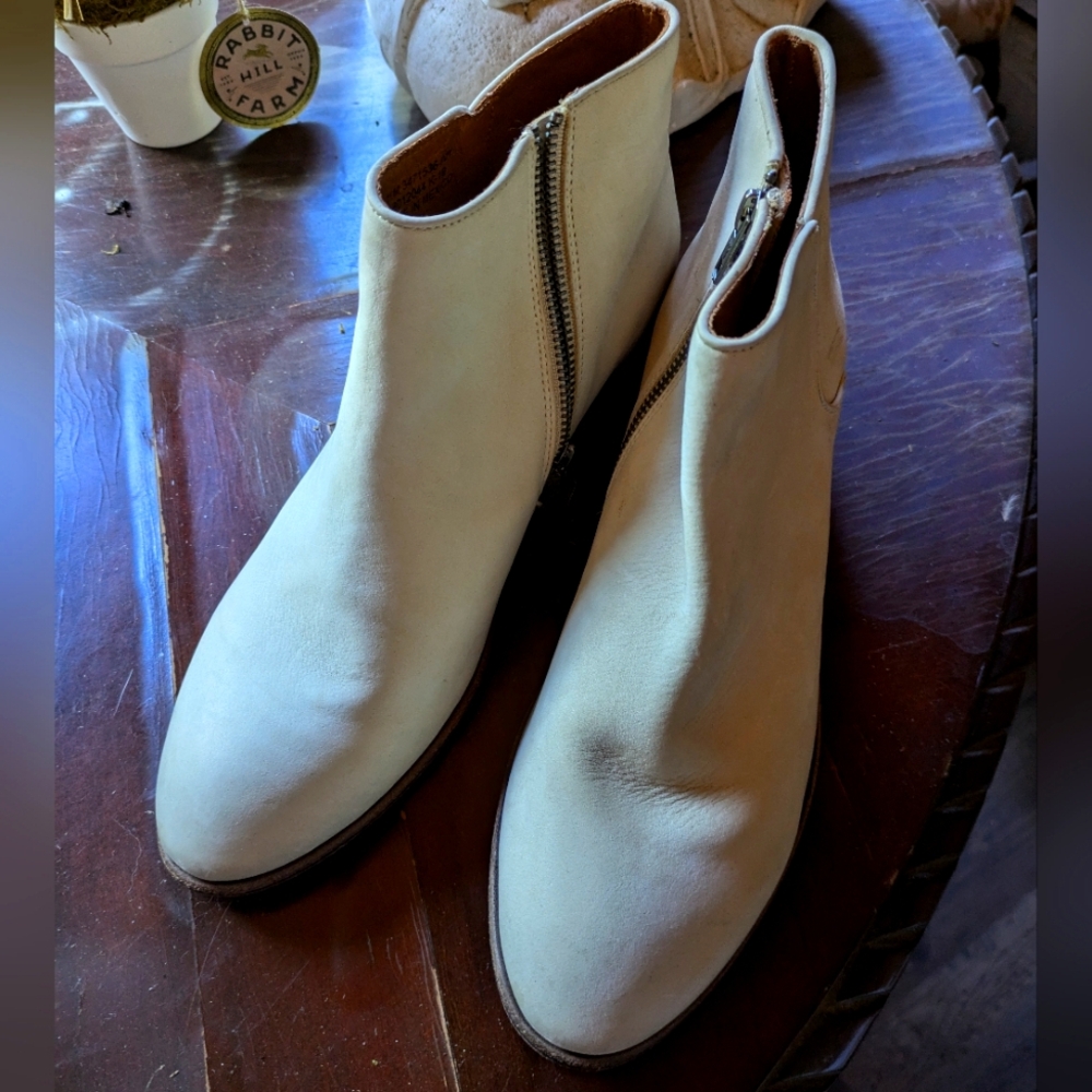 Frye leather ankle boots